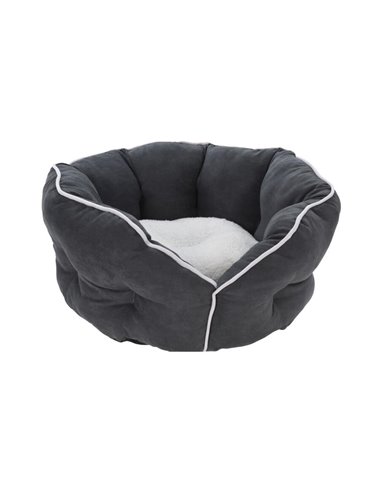 Κρεβάτι σκύλου ή γάτας γκρι Υ18,5x50x18εκ.