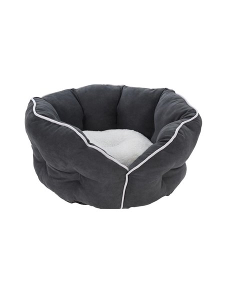 Κρεβάτι σκύλου ή γάτας γκρι Υ18,5x50x18εκ.