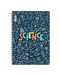 Next trends Science τετράδιο σπιράλ 2 θέματα 70 φύλλα 21x29εκ.