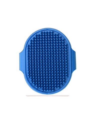 Βούρτσα κατοικίδιων για καθαρισμό τριχώματος μπλε Υ25,5x13x0,7εκ.