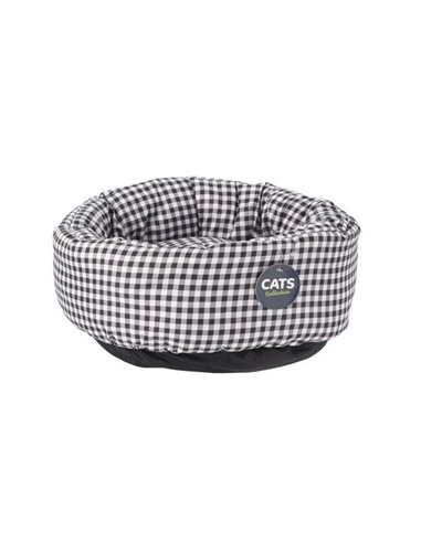 Κρεβάτι γάτας μαύρο Υ11x32x22εκ.