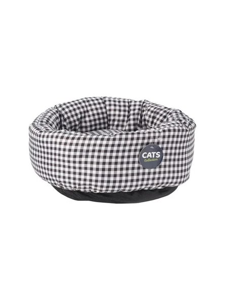 Κρεβάτι γάτας μαύρο Υ11x32x22εκ.