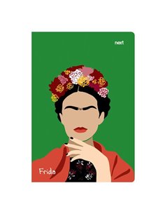 Next trends Frida τετράδιο καρφίτσα 17x25εκ. 40φ.