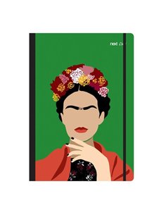 Next trends Frida τετράδιο flexi λάστιχο 17x25εκ. 2θεμ. 80φ.