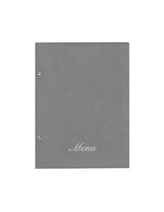 Next μενού εστιατορίου nomad γκρι με 10 ζελατίνες και βίδες 24x32εκ. Δυνατότητα εκτύπωσης