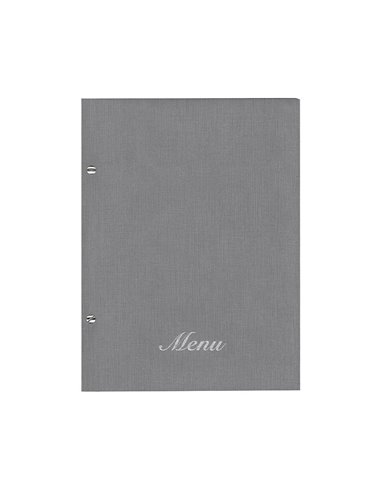 Next μενού εστιατορίου nomad γκρι με 10 ζελατίνες και βίδες 24x32εκ. Δυνατότητα εκτύπωσης