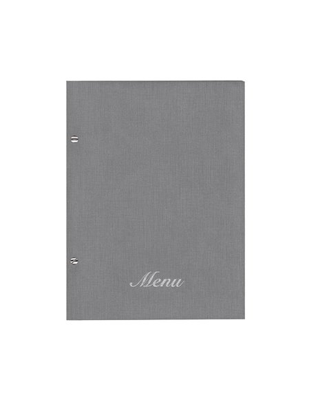 Next μενού εστιατορίου nomad γκρι με 10 ζελατίνες και βίδες 24x32εκ. Δυνατότητα εκτύπωσης