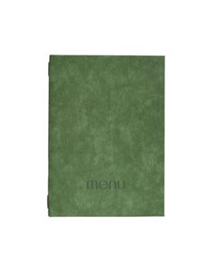 Next μενού εστιατορίου PU bali πράσινο με κρυφό λάστιχο 23x32εκ. Δυνατότητα εκτύπωσης