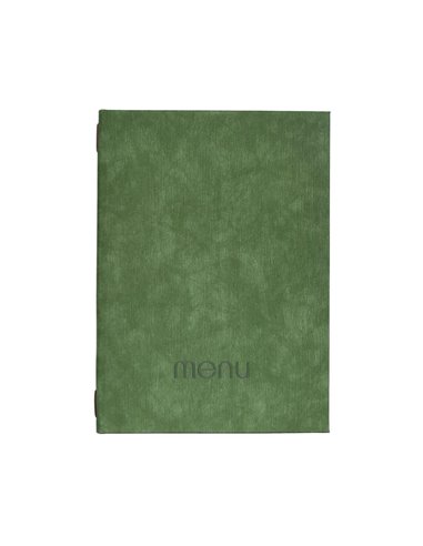 Next μενού εστιατορίου PU bali πράσινο με κρυφό λάστιχο 23x32εκ. Δυνατότητα εκτύπωσης