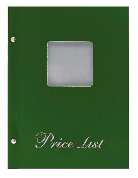 Next price list με παράθυρο basic πράσινο 14x21εκ.