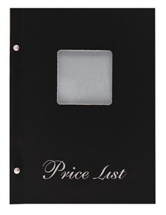 Next price list με παράθυρο basic 14x21εκ. μαύρο