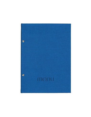 Next μενού εστιατορίου PU nomads μπλε με 10 ζελατίνες και βίδες 24x32εκ. Δυνατότητα εκτύπωσης