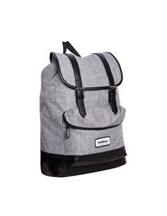 KALGAV σακίδιο πλάτης μαύρο γκρί Υ41x16,5x36εκ.