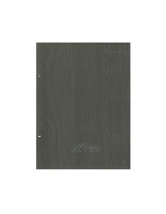 Next μενού εστιατορίου wood καφέ με 10 ζελατίνες και βίδες 24x32εκ. Δυνατότητα εκτύπωσης