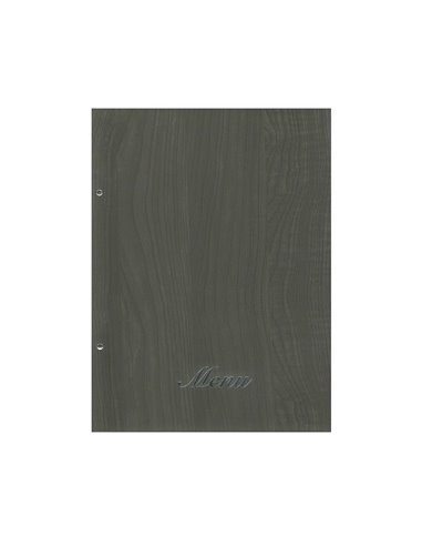 Next μενού εστιατορίου wood καφέ με 10 ζελατίνες και βίδες 24x32εκ. Δυνατότητα εκτύπωσης