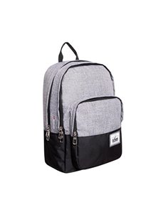 KALGAV τσάντα πλάτης Black-gray melange Υ44x16,5x30,5εκ.