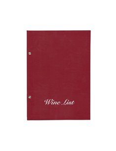 Next wine list basic μπορντώ 23,5x32εκ. Δυνατότητα εκτύπωσης