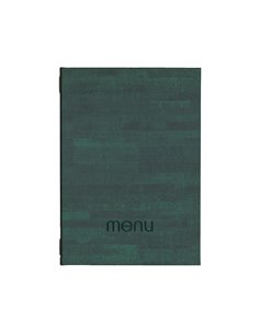 Next μενού εστιατορίου PU cork πράσινο με κρυφό λάστιχο 23x32εκ. Δυνατότητα εκτύπωσης