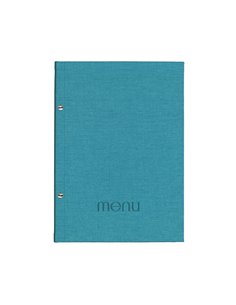 Next μενού εστιατορίου PU nomads γαλάζιο με 10 ζελατίνες και βίδες 24x32εκ. Δυνατότητα εκτύπωσης