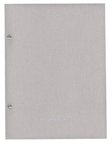 Next μενού εστιατορίου nomad μπεζ με 10 ζελατίνες και βίδες 24x32εκ. Δυνατότητα εκτύπωσης