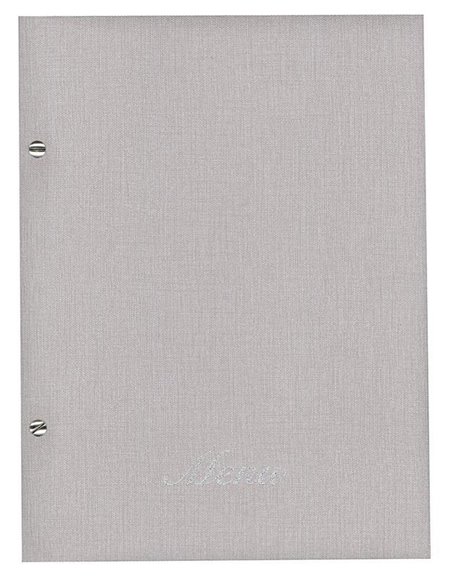 Next μενού εστιατορίου nomad μπεζ με 10 ζελατίνες και βίδες 24x32εκ. Δυνατότητα εκτύπωσης