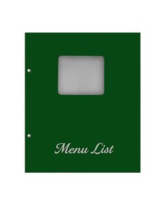 Next μενού με παράθυρο basic πράσινο 23,5x32εκ.