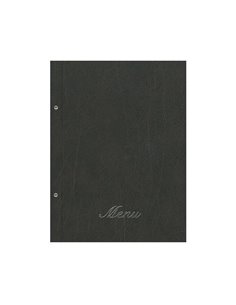 Next μενού εστιατορίου old leather καφέ σκουρό 24x32εκ. με 10 ζελατίνες και βίδες. Δυνατότητα εκτύπωσης