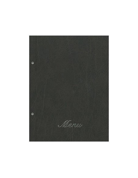 Next μενού εστιατορίου old leather καφέ σκουρό 24x32εκ. με 10 ζελατίνες και βίδες. Δυνατότητα εκτύπωσης