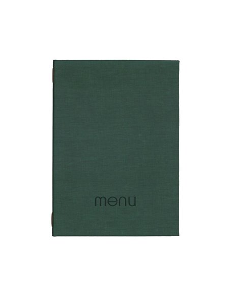 Next μενού εστιατορίου PU nomads πράσινο με κρυφό λάστιχο 23x32εκ. Δυνατότητα εκτύπωσης
