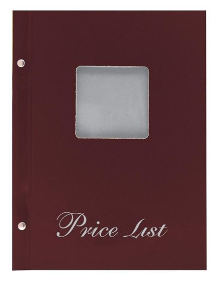 Next price list με παράθυρο basic 14x21εκ. μπορντώ