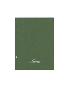 Next μενού εστιατορίου nomad πράσινο με 10 ζελατίνες και βίδες 24x32εκ. Δυνατότητα εκτύπωσης