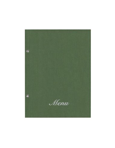 Next μενού εστιατορίου nomad πράσινο με 10 ζελατίνες και βίδες 24x32εκ. Δυνατότητα εκτύπωσης