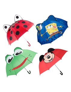 Ομπρέλα παιδική 4 σχέδια διαμέτρου 46εκ.