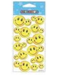 Στίκερ φατσούλες κίτρινες 2 διαστάσεις 7x13εκ.