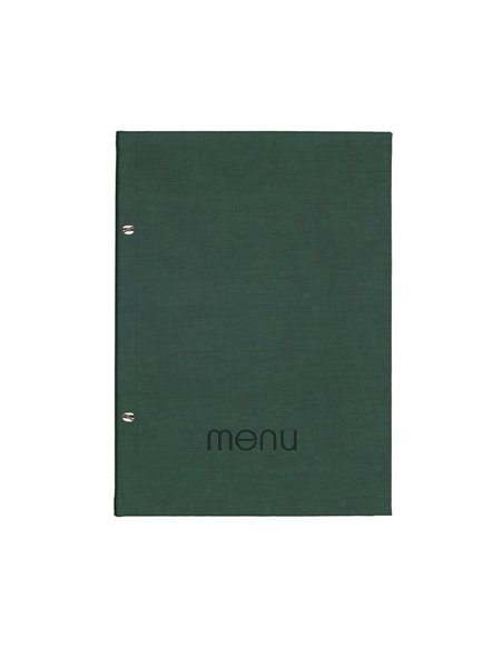 Next μενού εστιατορίου PU nomads πράσινο  με 10 ζελατίνες και βίδες 24x32εκ. Δυνατότητα εκτύπωσης
