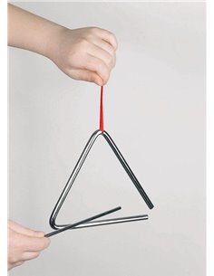 Τρίγωνο για τα κάλαντα απο μέταλλο 14εκ.