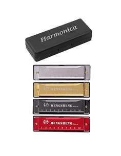 Φυσαρμόνικα μεταλλική με 10 τρύπες 10,5x3εκ.