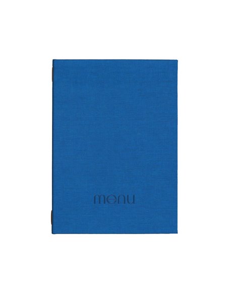 Next μενού εστιατορίου PU nomads μπλε με κρυφό λάστιχο 23x32εκ. Δυνατότητα εκτύπωσης