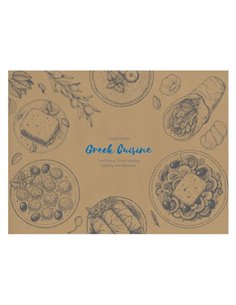 Next σουπλά εστιατορίου κραφτ Greek Cuisine 250τεμ. 70γρ. 42x30εκ.
