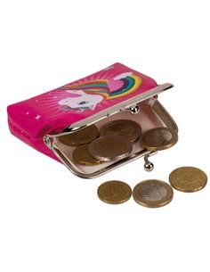 Πορτοφόλι "Unicorn" για κέρματα Υ10x11εκ. κοκτέηλ 3 σχέδια