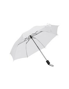 Ομπρέλα χειροκίνητη πτυσσόμενη άσπρη Ø85εκ.