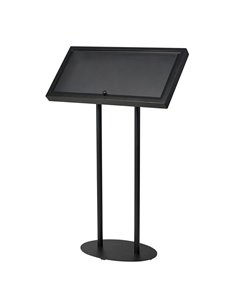 Πίνακας μενού εστιατορίου για 3 φύλλα Α4 Υ123x76,7x38εκ.