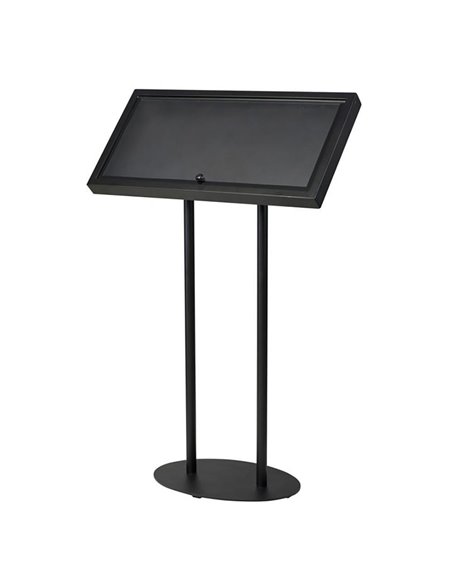 Πίνακας μενού εστιατορίου για 3 φύλλα Α4 Υ123x76,7x38εκ.