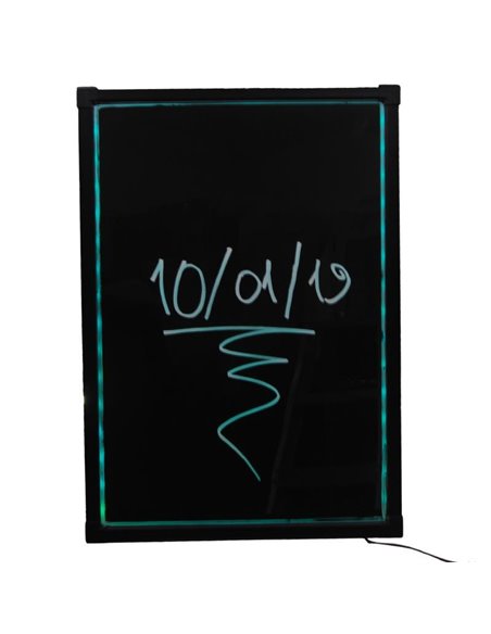 Πίνακας led επιτοίχιος-κρεμαστός 50x70εκ. με κορνίζα αλουμινίου