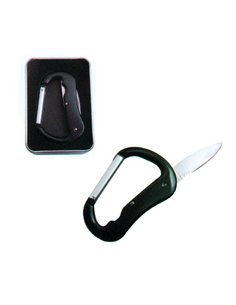 Κρίκος αναρρίχησης με σουγιά από ανοξείδωτο ατσάλι