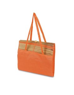 Ψάθα πορτοκαλί σε θήκη 100x170εκ.