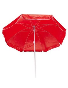 Ομπρέλα θαλάσσης κόκκινη ø85εκ.