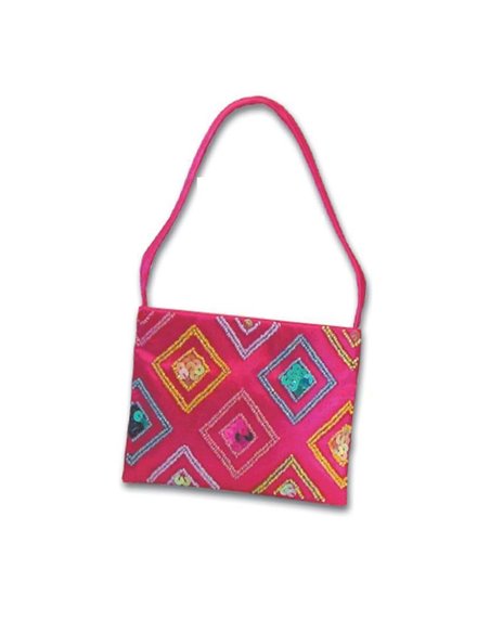 Onward τσαντάκι με χάντρες 14x15.5εκ.