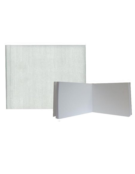 Νext βιβλίο εντυπώσεων λευκό, 23x23εκ., 80 λευκά φύλλα 120γρ.