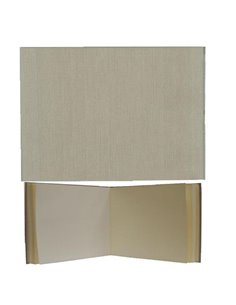 Νext βιβλίο εντυπώσεων μπεζ, Α4 landscape, 80 σαμουά φύλλα 120γρ.